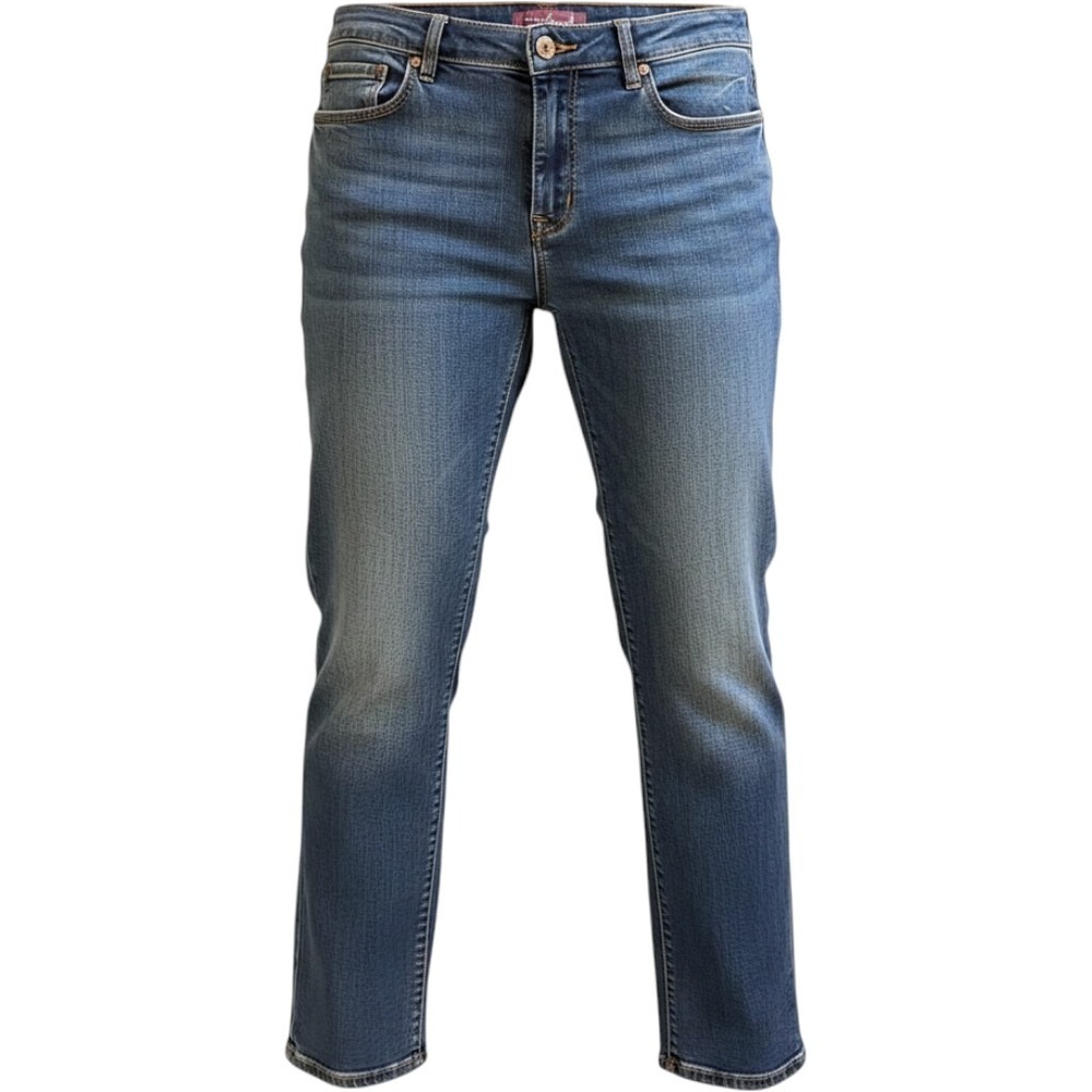 Gloria Vanderbilt Amanda 2.0 Slim Leg Jeans Womens 18 Blue High Rise‎ Stretch
